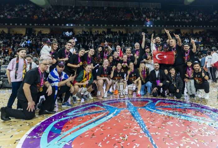 �BK Mersin tarih yazd�: Eurocup �ampiyonu oldu