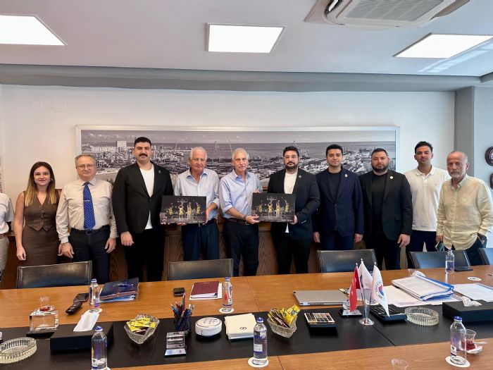 MSKdan Mersin Deniz Ticaret Odasna ziyaret