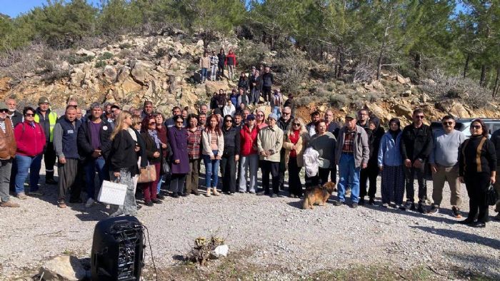 Silifke�de maden at�k deposuna kar�� eylem  �