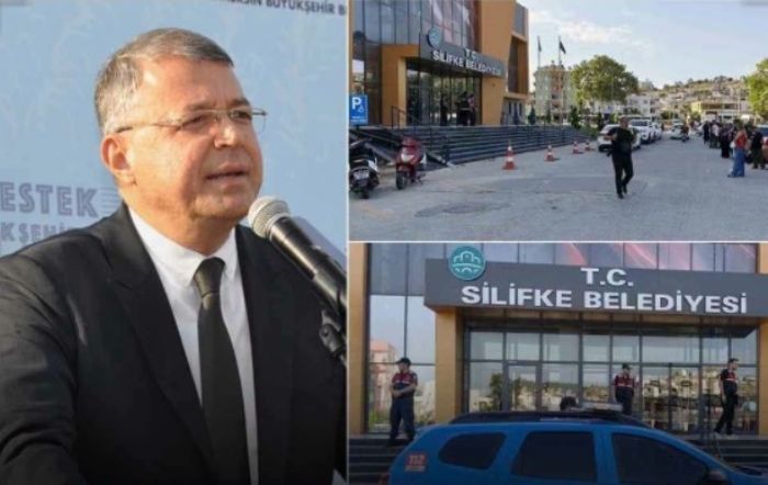 Silifke Belediyesi�ne operasyon: 18 g�zalt�