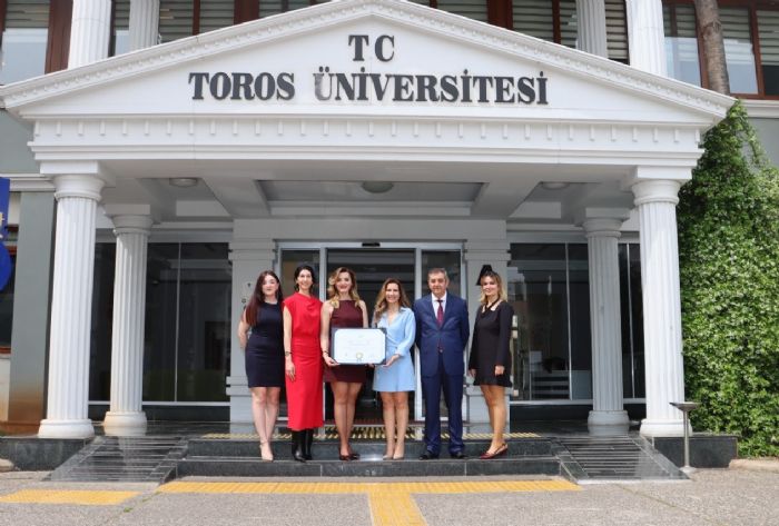 Toros niversitesinde ilk program akreditasyonu sevinci